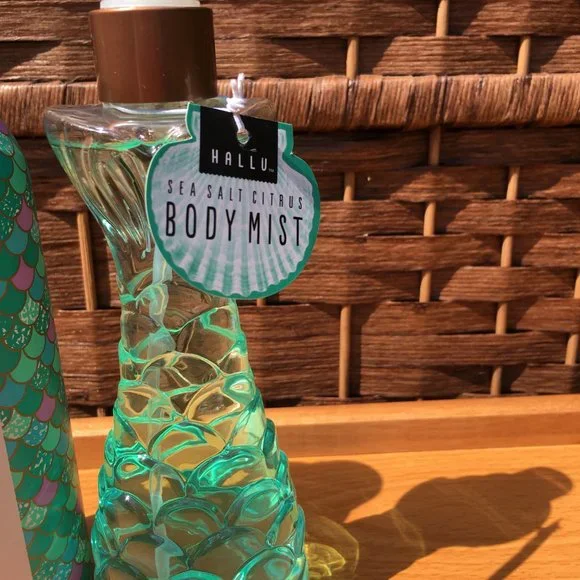 Hallu Mermaid Sea Salt Citrus Lot of lotion and body Mist. NWT - Picture 3 of 7